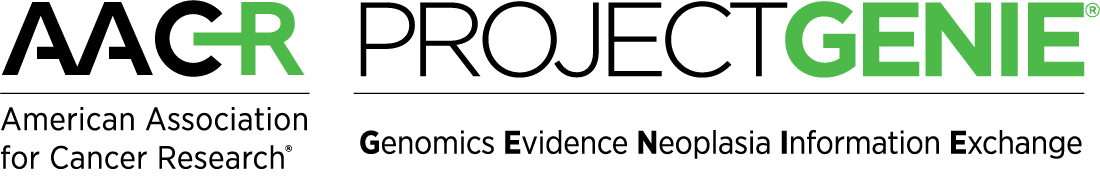 AACR Project GENIE logo